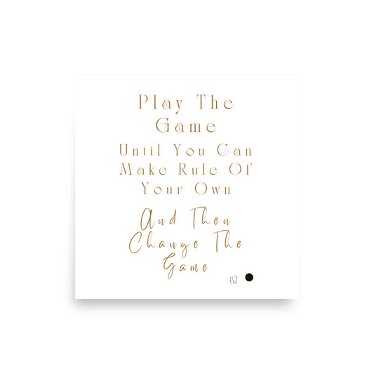 Change The Game Poster